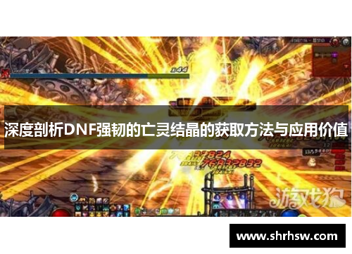 深度剖析DNF强韧的亡灵结晶的获取方法与应用价值